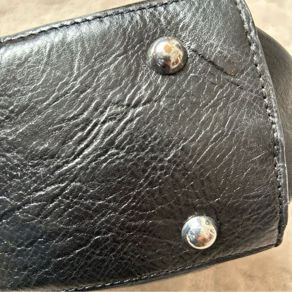 Wilsons Leather Black Computer Work Briefcase Bag - Picture 9 of 11